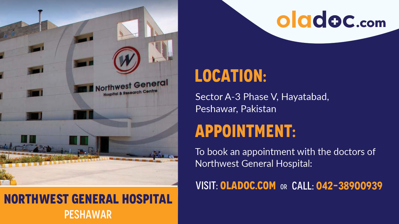 Location Of Northwest General Hospital Peshawar